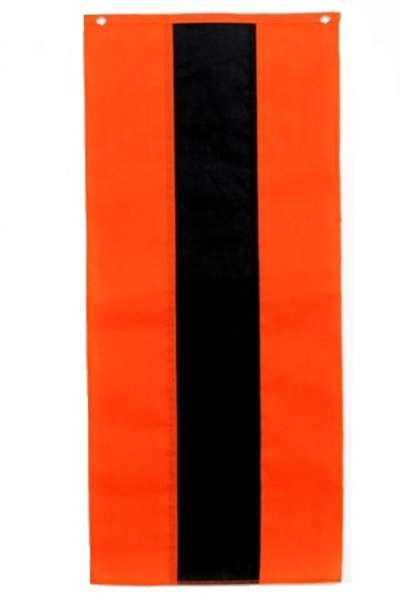 Orange/Black/Orange Pull Down Banners